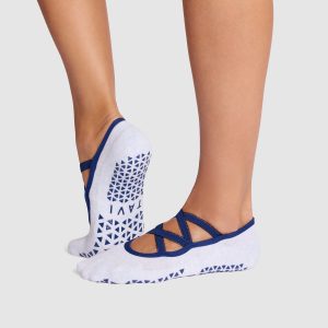 גרבי פילאטיס עם אחיזה ורצועות